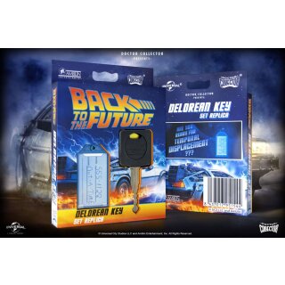 Zurück in die Zukunft Replik 1/1 DeLorean Autoschlüssel