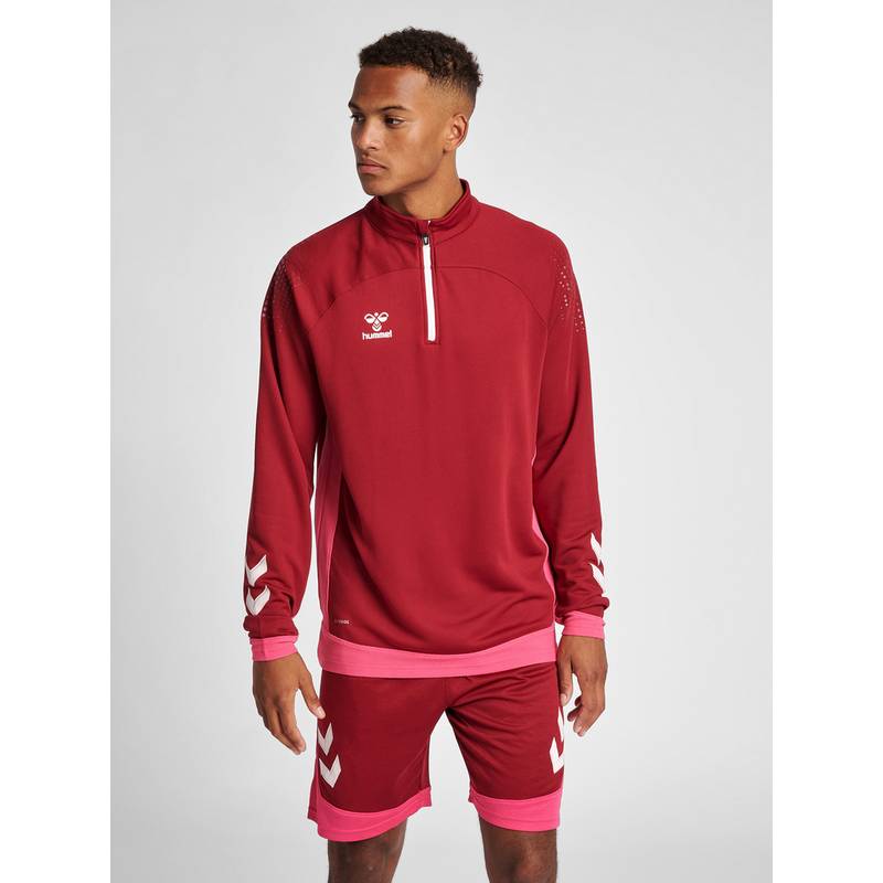hummel hmlLEAD HALF ZIP Sweatshirt Herren