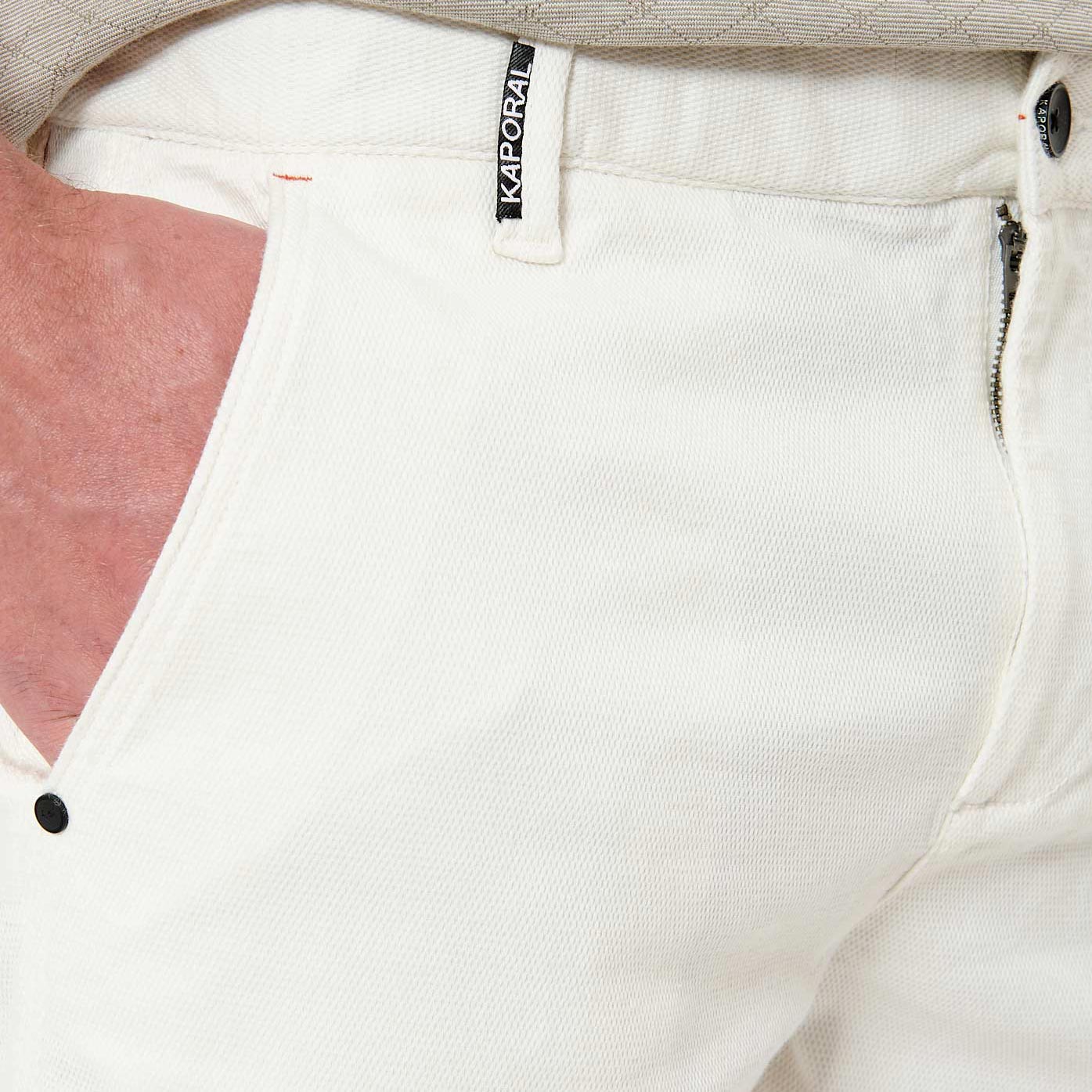 MAGIC  Short slim blanc Homme