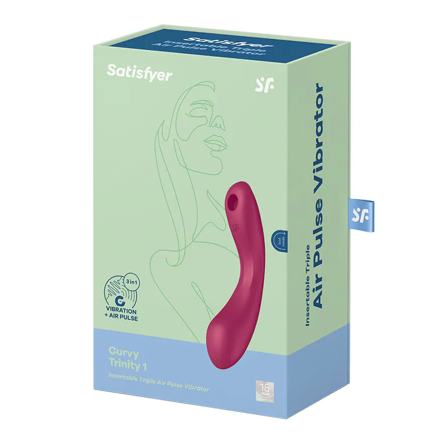 Satisfyer Curvy Massager TrinityRed