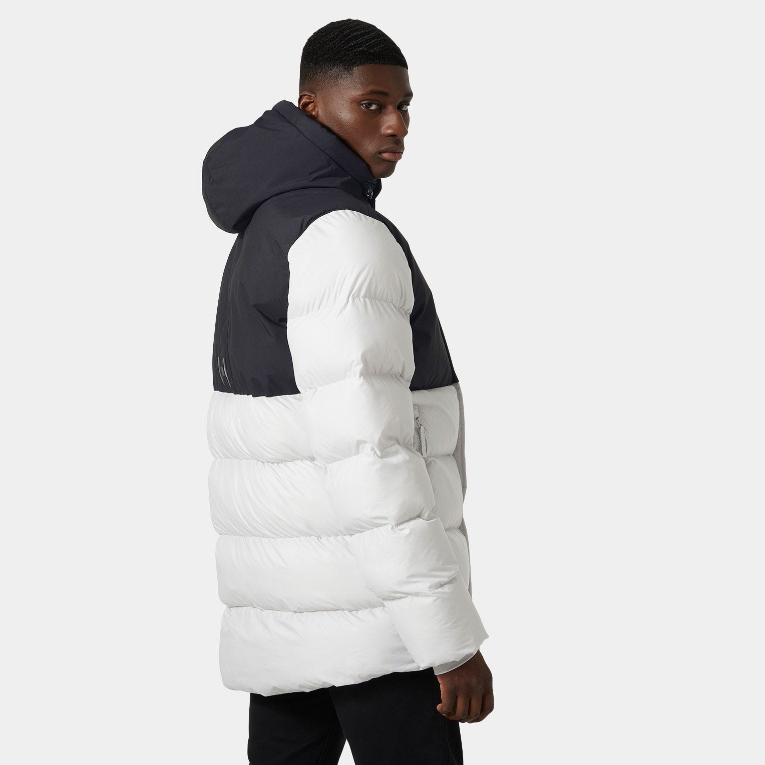 Men's Active Puffy Long Jacket
