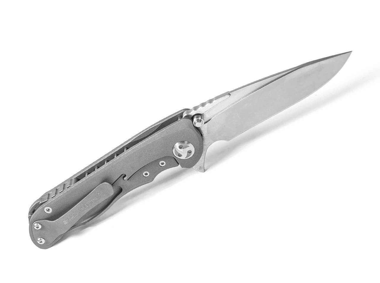 Harrier S35VN Titan CF Grey