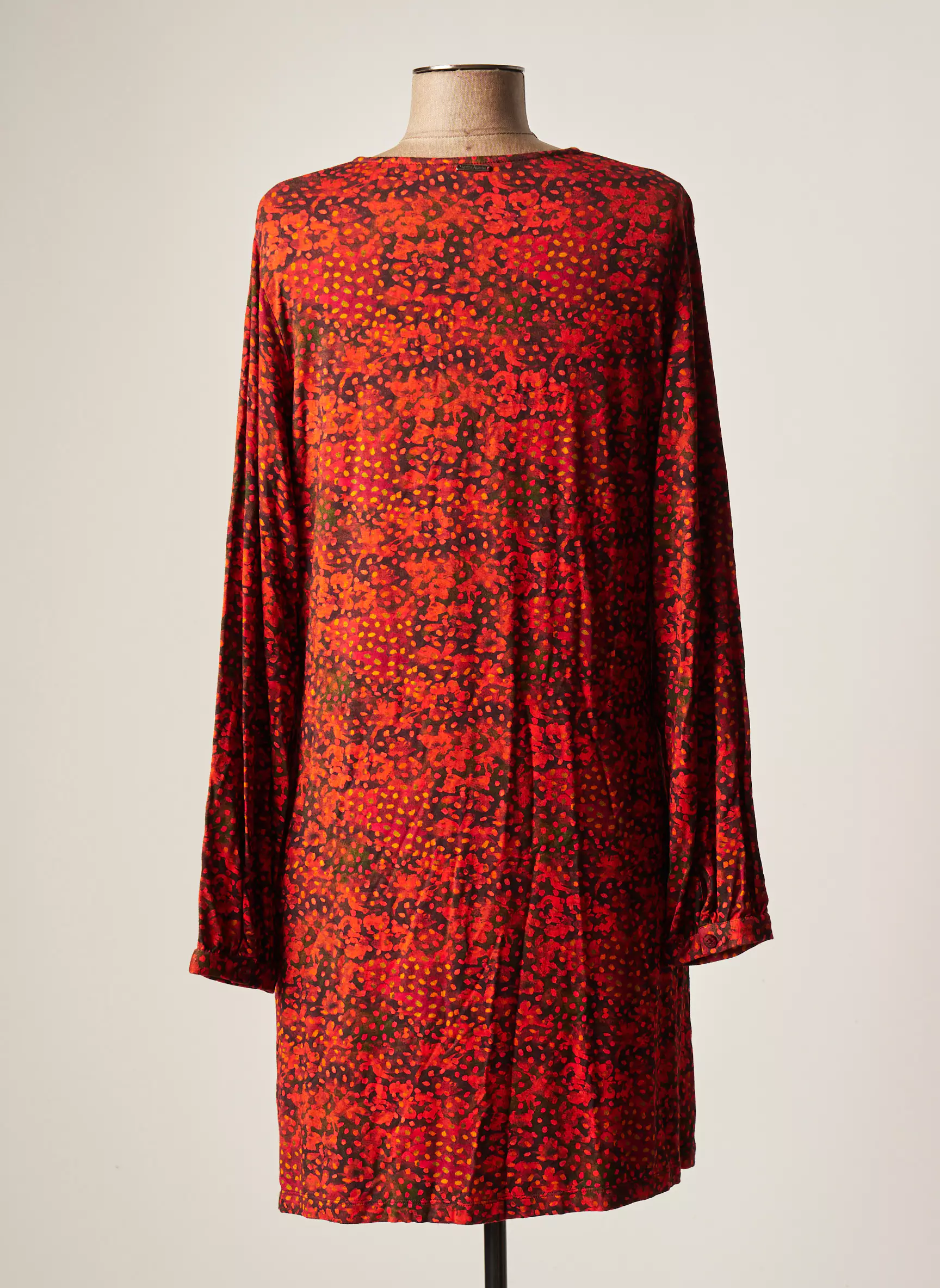 Agathe   Louise Robes Mi Longues Femme couleur rouge