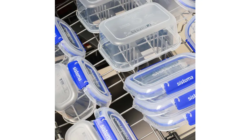 sistema Lunchbox Rectangle Klip IT 400ml 3er Pack