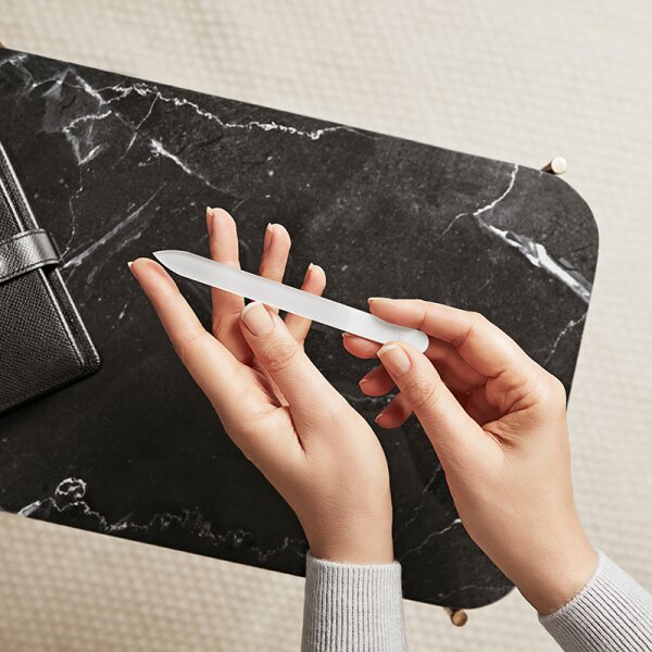 ZWILLING Beauty Premium Glas-Nagelfeile - white Nagelfeile