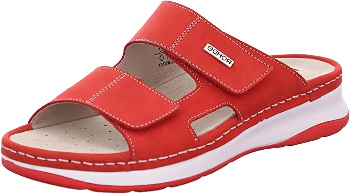 ROHDE Klassische Sandalen rot