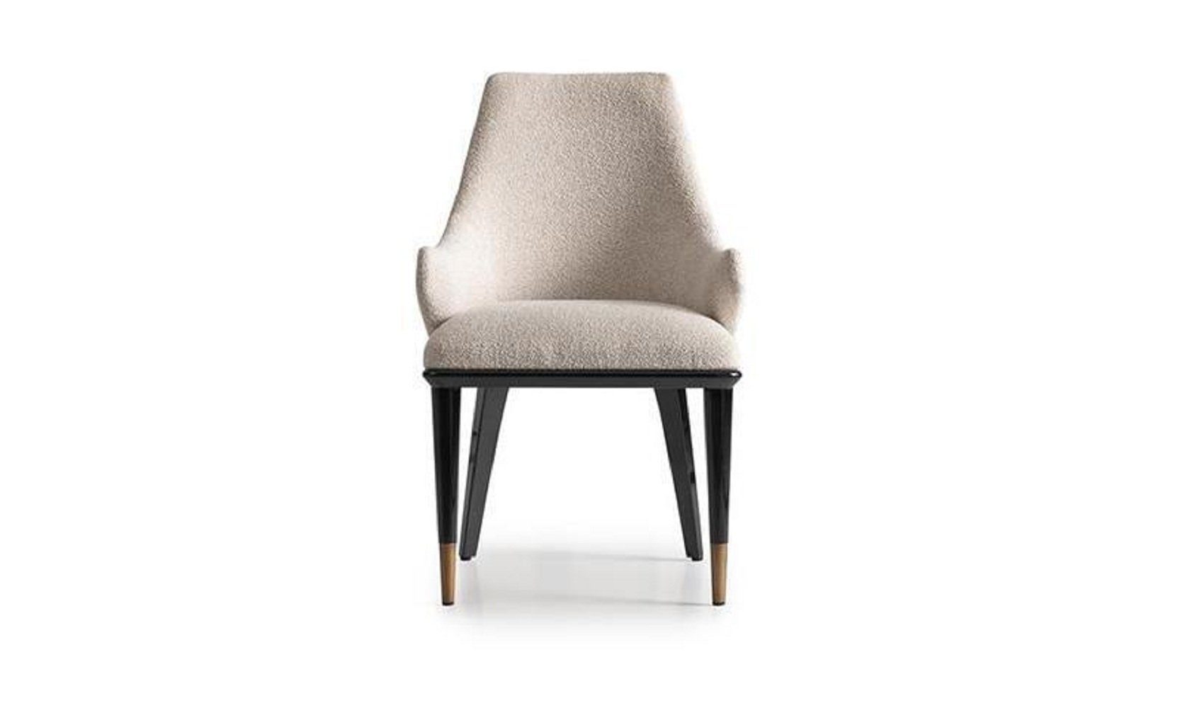 JVmoebel Esszimmer-Set Essecke Esszimmer Essgruppe Luxus Esstisch Stühle Beige Holz Set 9tlg, (9-St., 1x Esstisch + 6x Stühle + 1x Sideboard + 1x Spiegel), Made in Europa