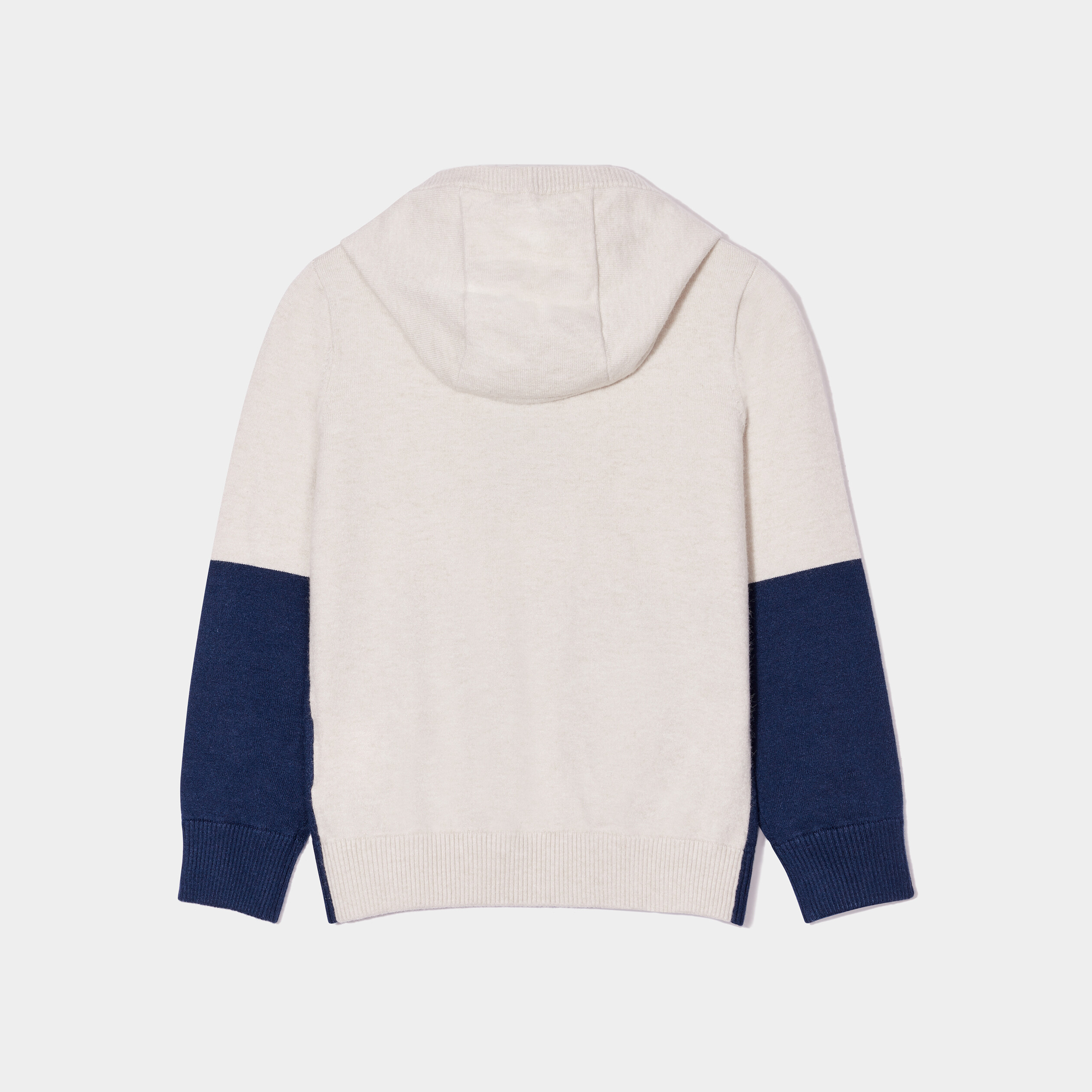 Pull à capuche et 1 poche Creeks ecru garçon | La Halle