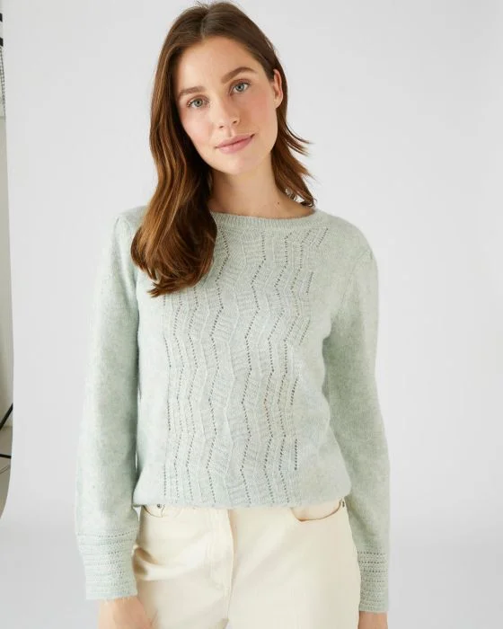 Pull mélange alpaga