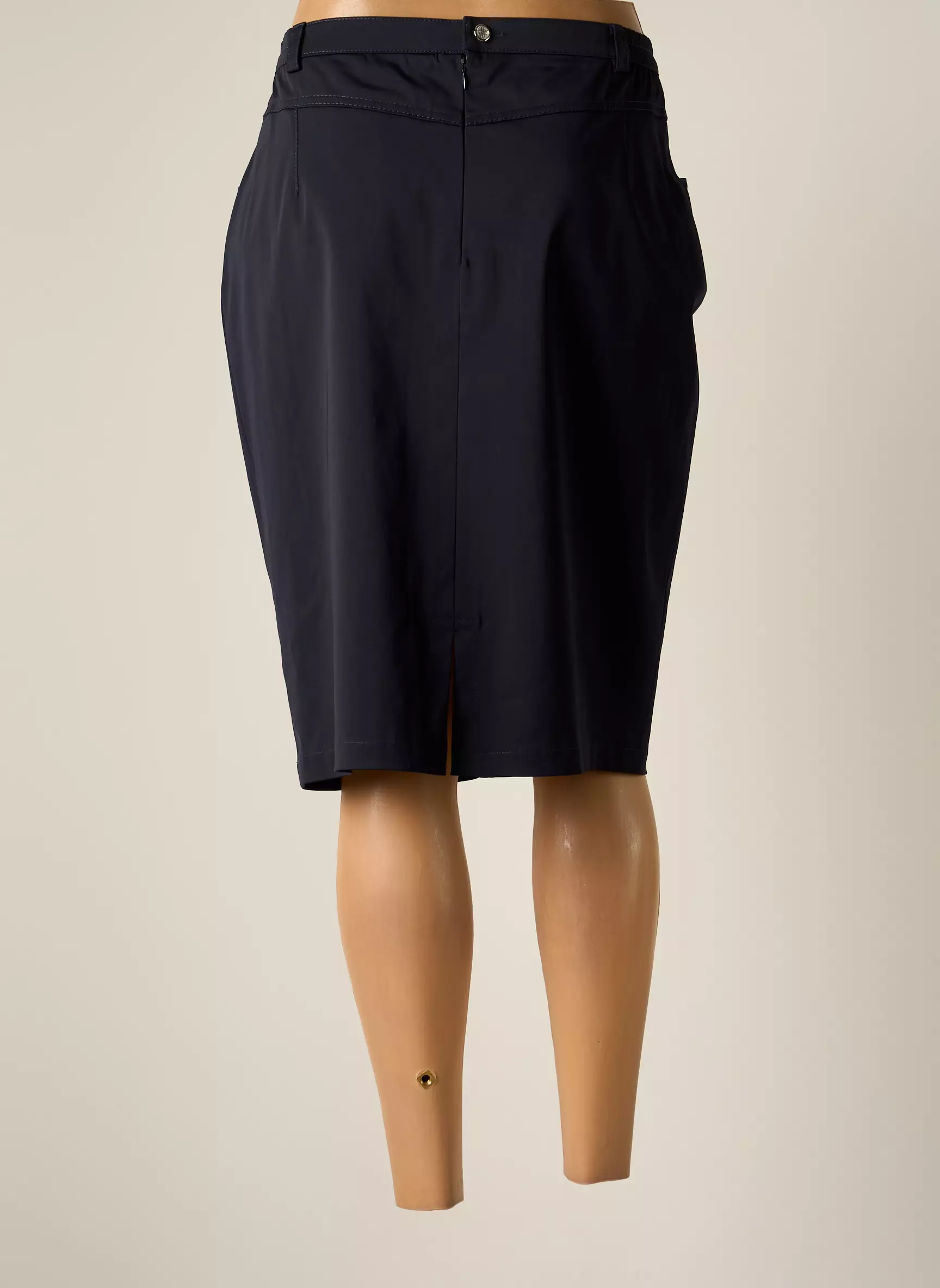 Jumfil Jupes Mi Longues Femme couleur bleu