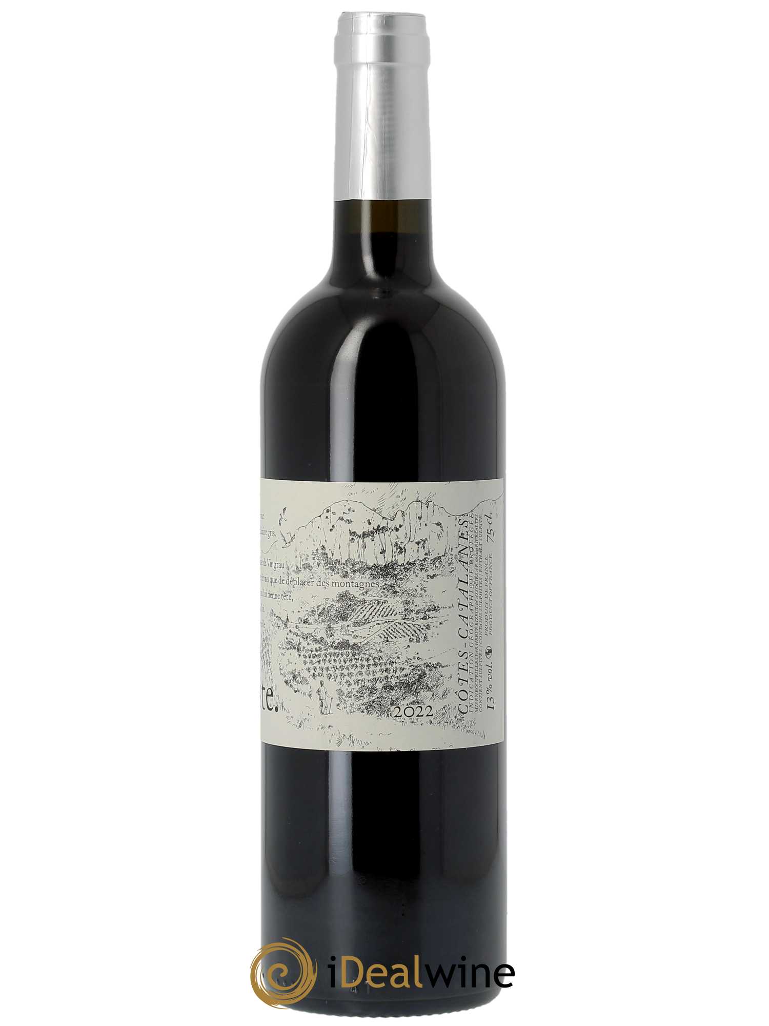 IGP Côtes Catalanes Clos des Fées Modeste Hervé Bizeul  2022 - Lot de 1 Bouteille