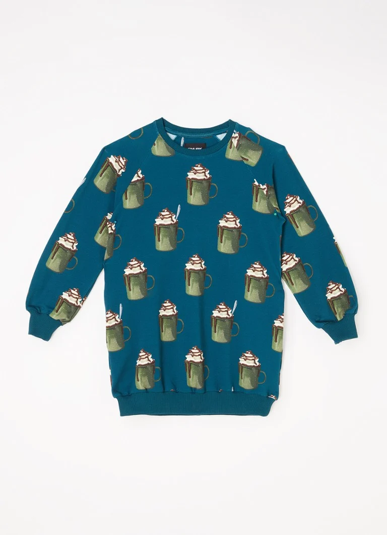 Pull Snurk Hot Choco en coton biologique imprimé