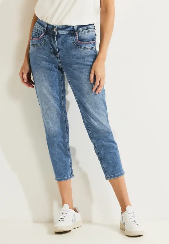 CECIL Casual Fit Jeans in 7/8