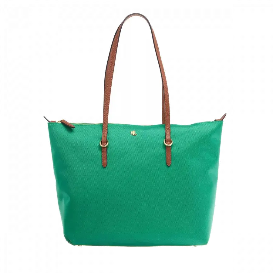 Lauren Ralph Lauren - Lauren Ralph Lauren Shoulder Bags Synthetisches Material Green - grün
