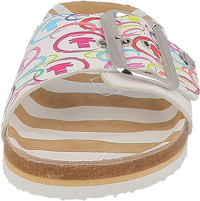 SUPREMO Komfort Sandalen weiss