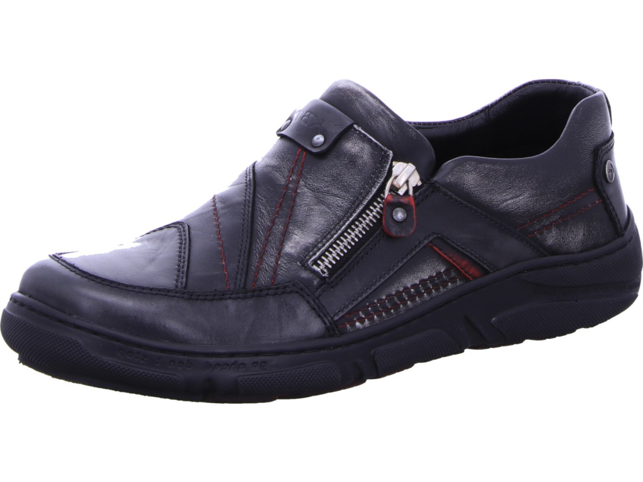 DIVERSE Komfort Slipper schwarz