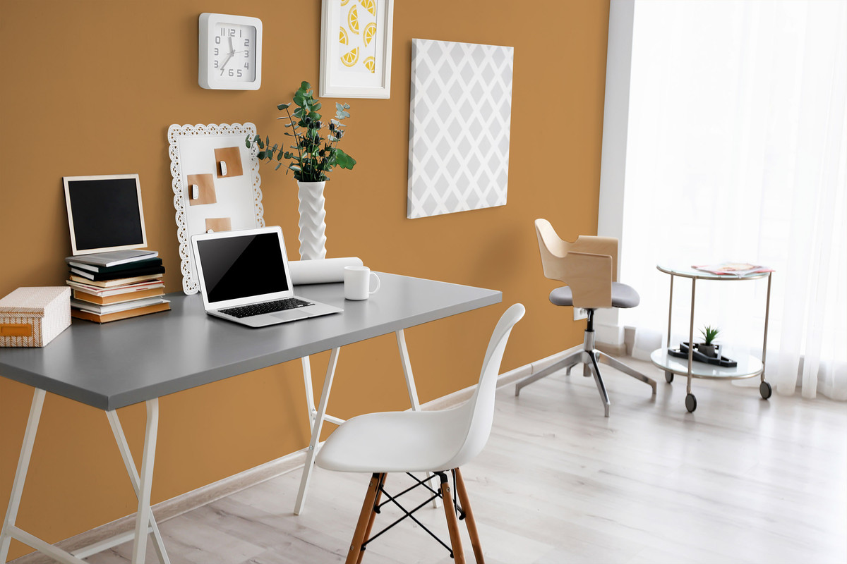 AS Creation A.S. Création - Wandfarbe Orange 