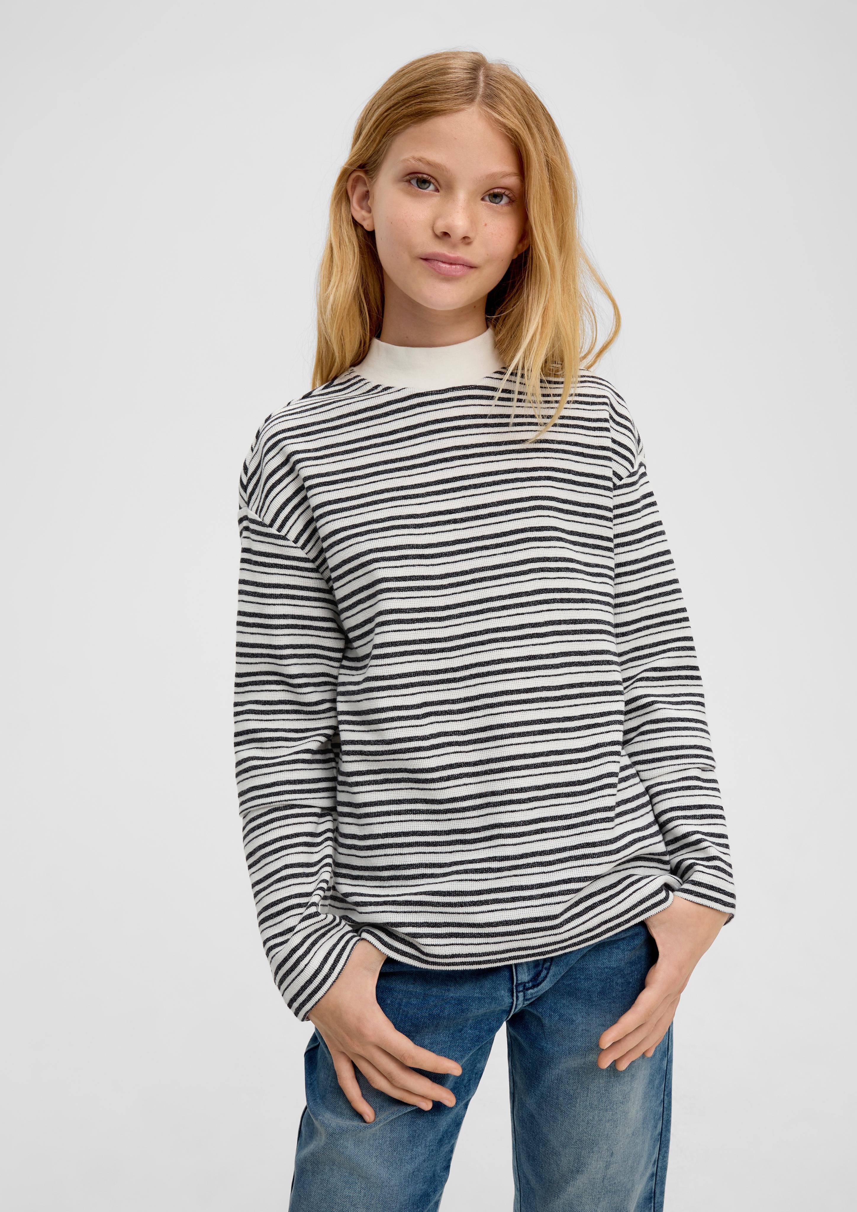 Longsleeve mit Stehkragen  2133771-99G2