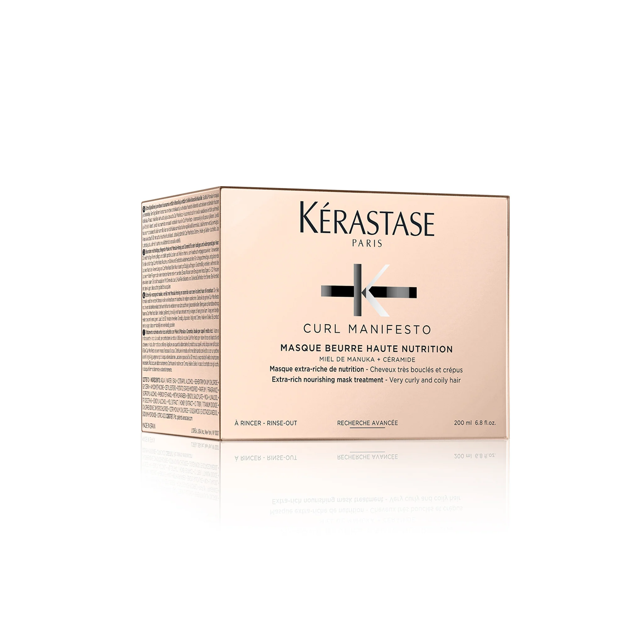 Mascarilla Curl Manifesto con Mantequilla y Alta Nutrición - Mascarilla para definir rizos, mascarilla nutritiva y reparadora.