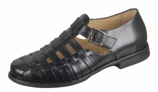 GANTER Komfort Sandalen schwarz GREG