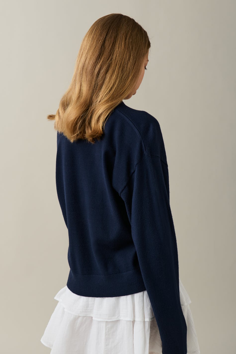 Y fine kn star sweater