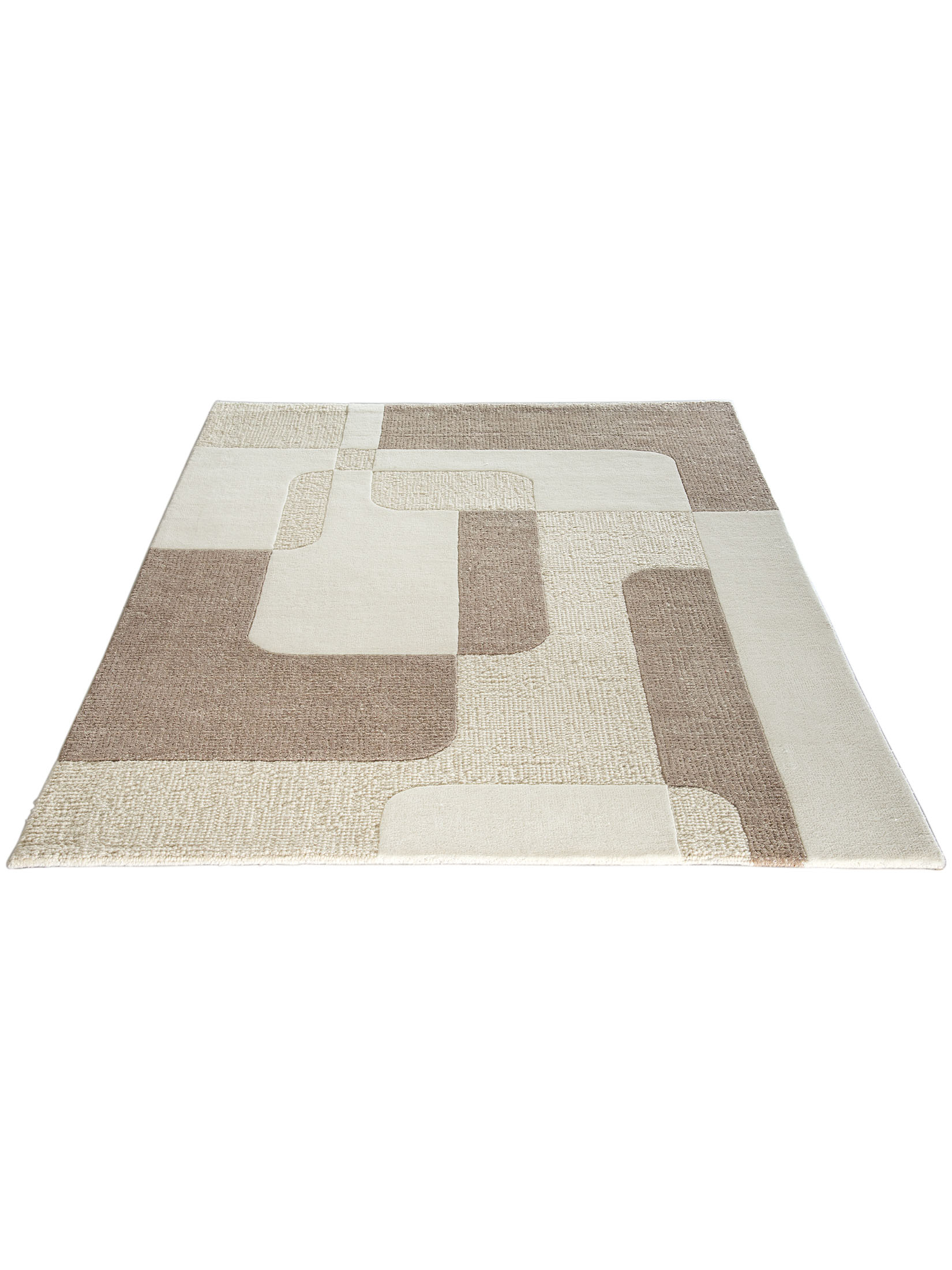 Milazzo Moderner Teppich, Sand