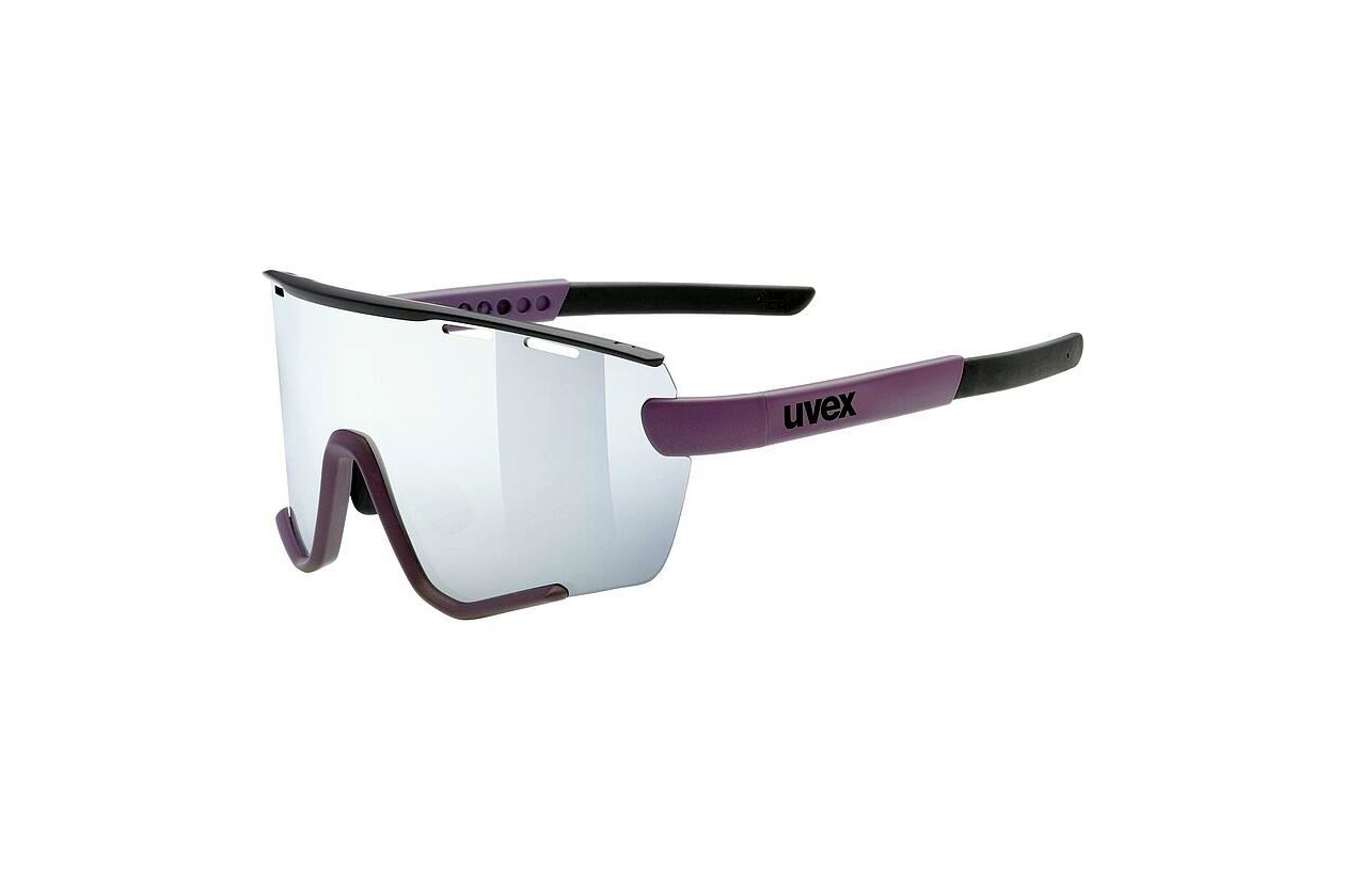 Uvex Sportstyle 236 S Set Plum Black Matt / Mirror Silver