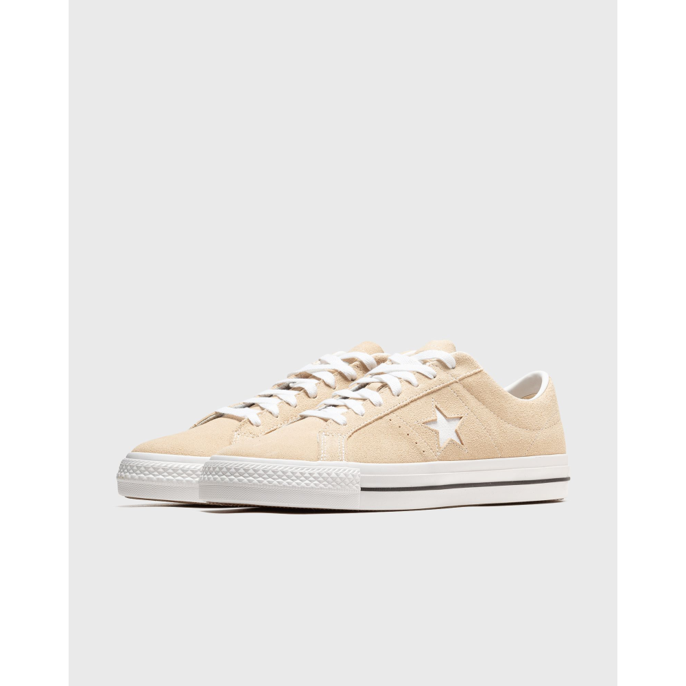 Converse One Star Pro Classic Suede A04155C / weiss