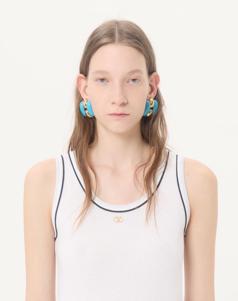 Blusa de malha de algodão