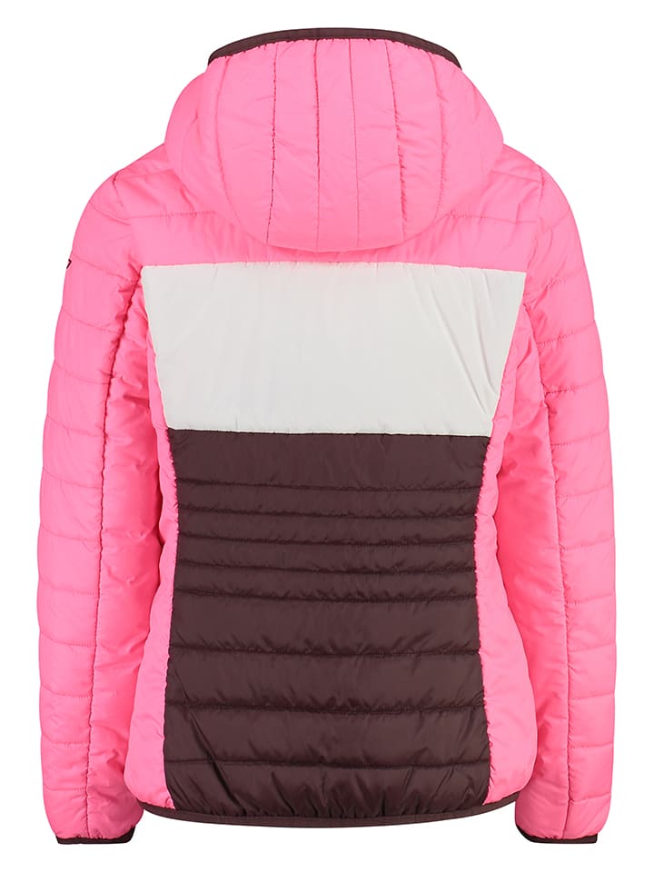 CMP Steppjacke in Pink/ Weiß/ Bordeaux günstig kaufen