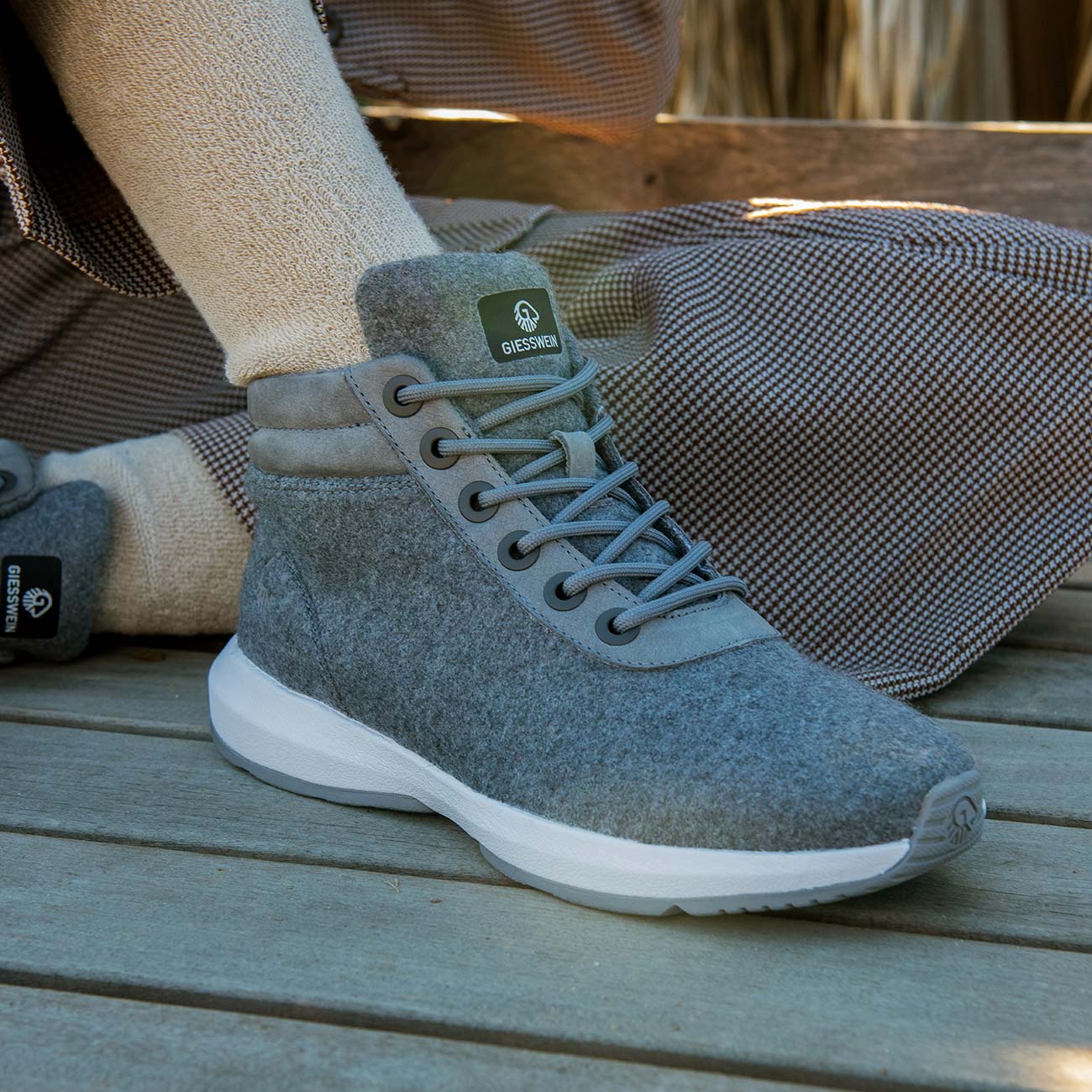 Wool Sneaker High Top Women