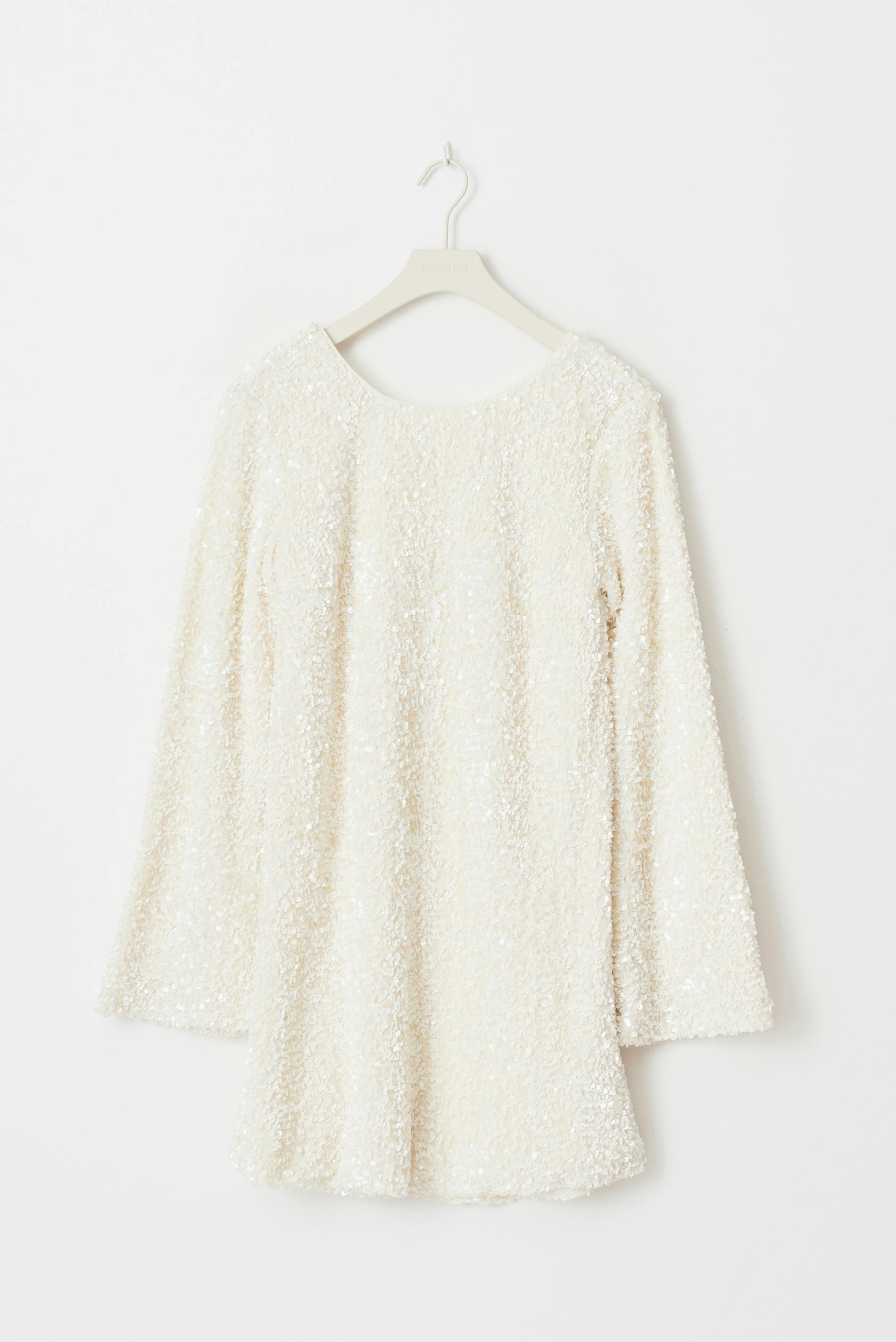 Loose sequin mini dress
