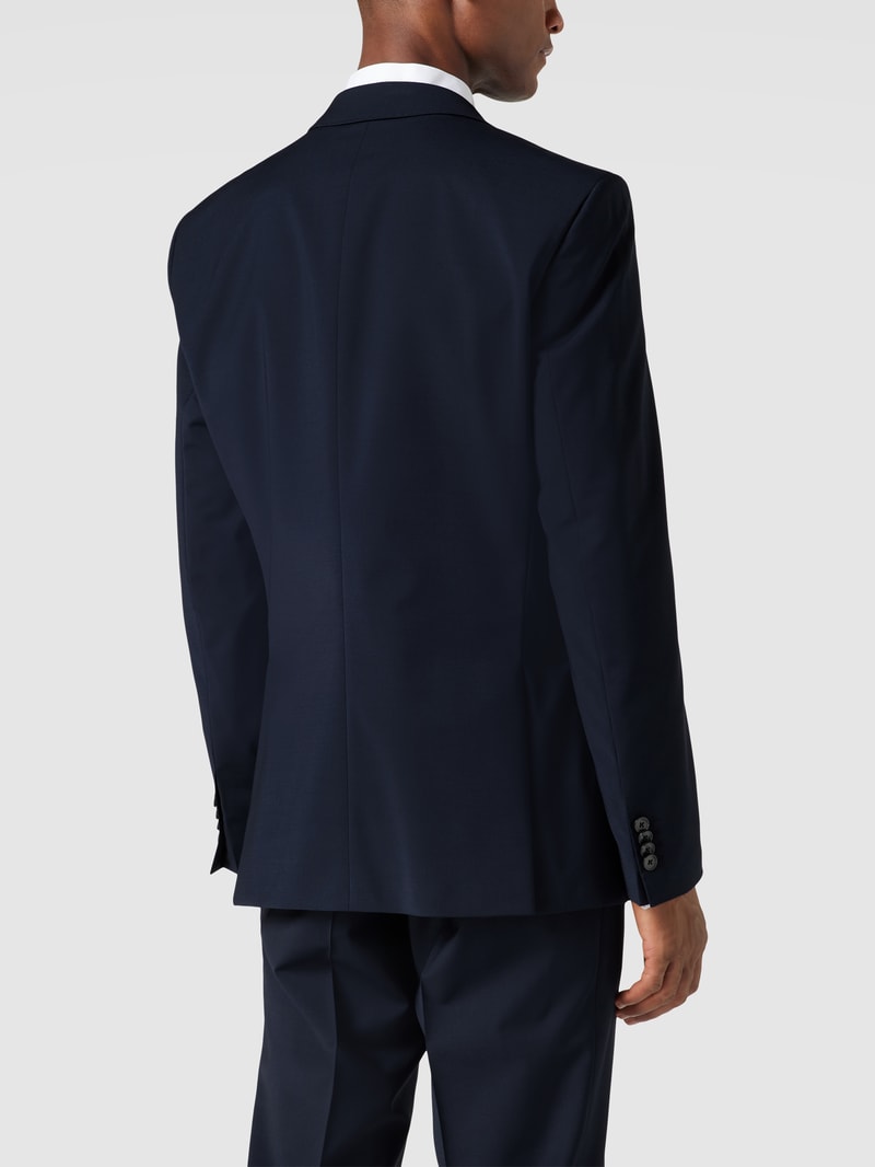 2-Knopf-Sakko mit Kissing Buttons Modell 'Huge' in marineblau