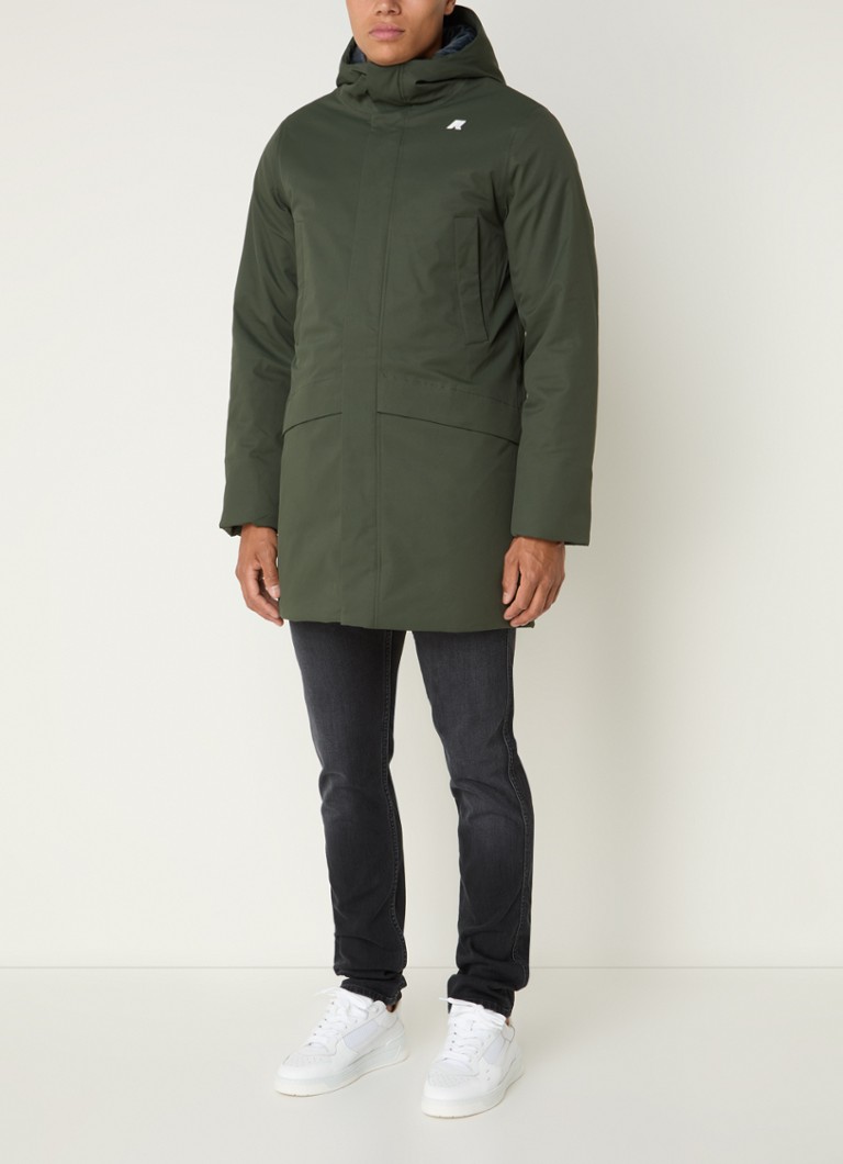 Parka z kapturem K-Way Jarno