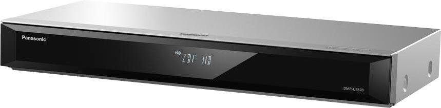 Panasonic DMR-UBS70 Blu-ray-Rekorder (4k Ultra HD, LAN (Ethernet), WLAN, 4K Upscaling, 500 GB Festplatte, für DVB-S, Satellitenempfang)