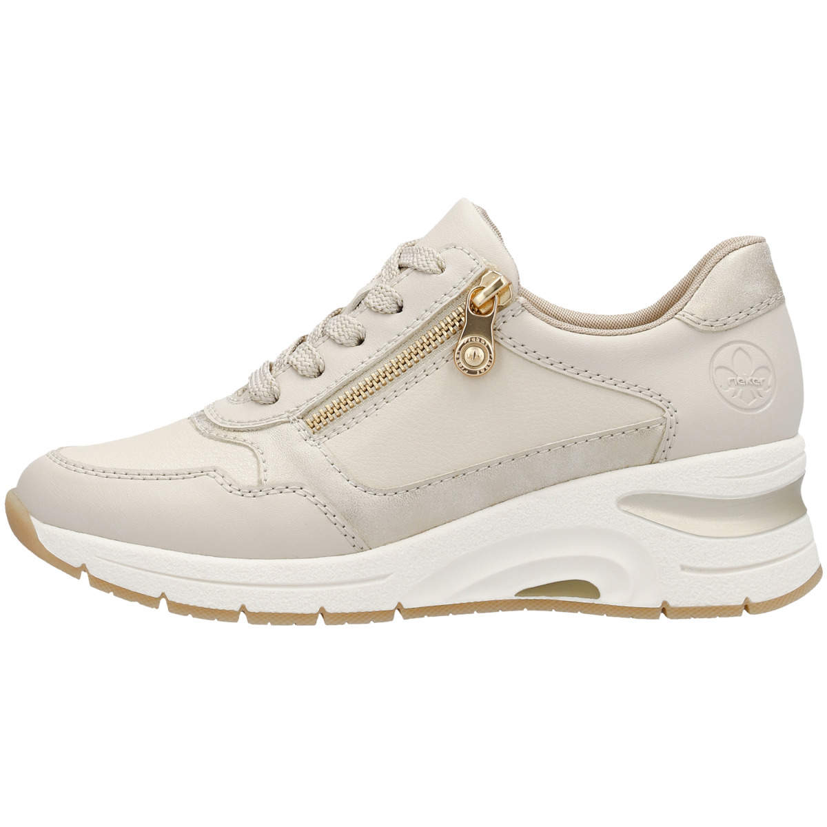 Rieker N9301 Sneaker Low beige