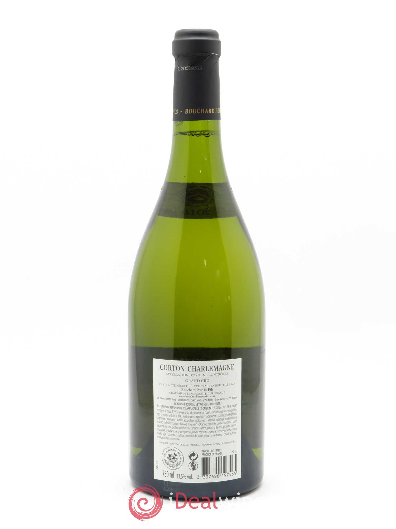 Corton-Charlemagne Bouchard Père & Fils  2018 - Lot de 1 Bouteille