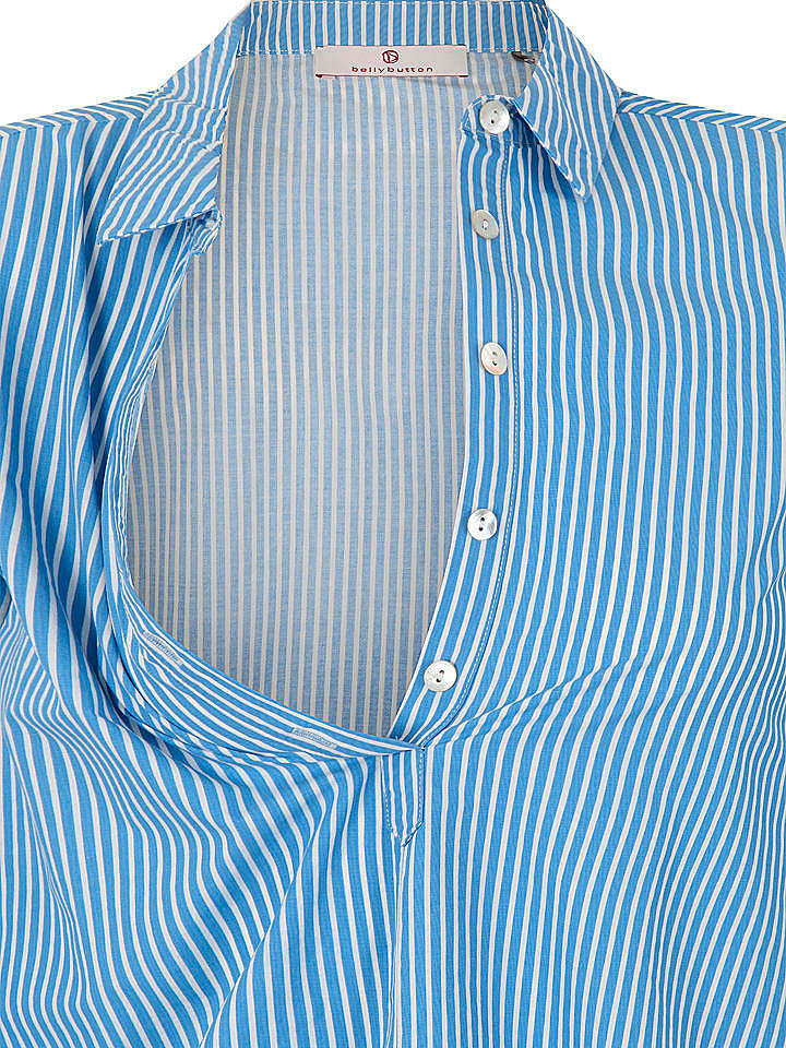 bellybutton Stillbluse in Blau/ Weiß günstig kaufen 44