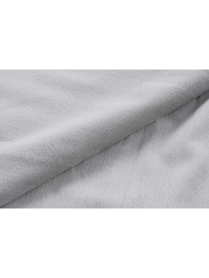 GMD Living Superweiche Kuscheldecke PLUSH, moderne Wohndecke in Silver (hellgrau) günstig kaufen 150 x 200 cm