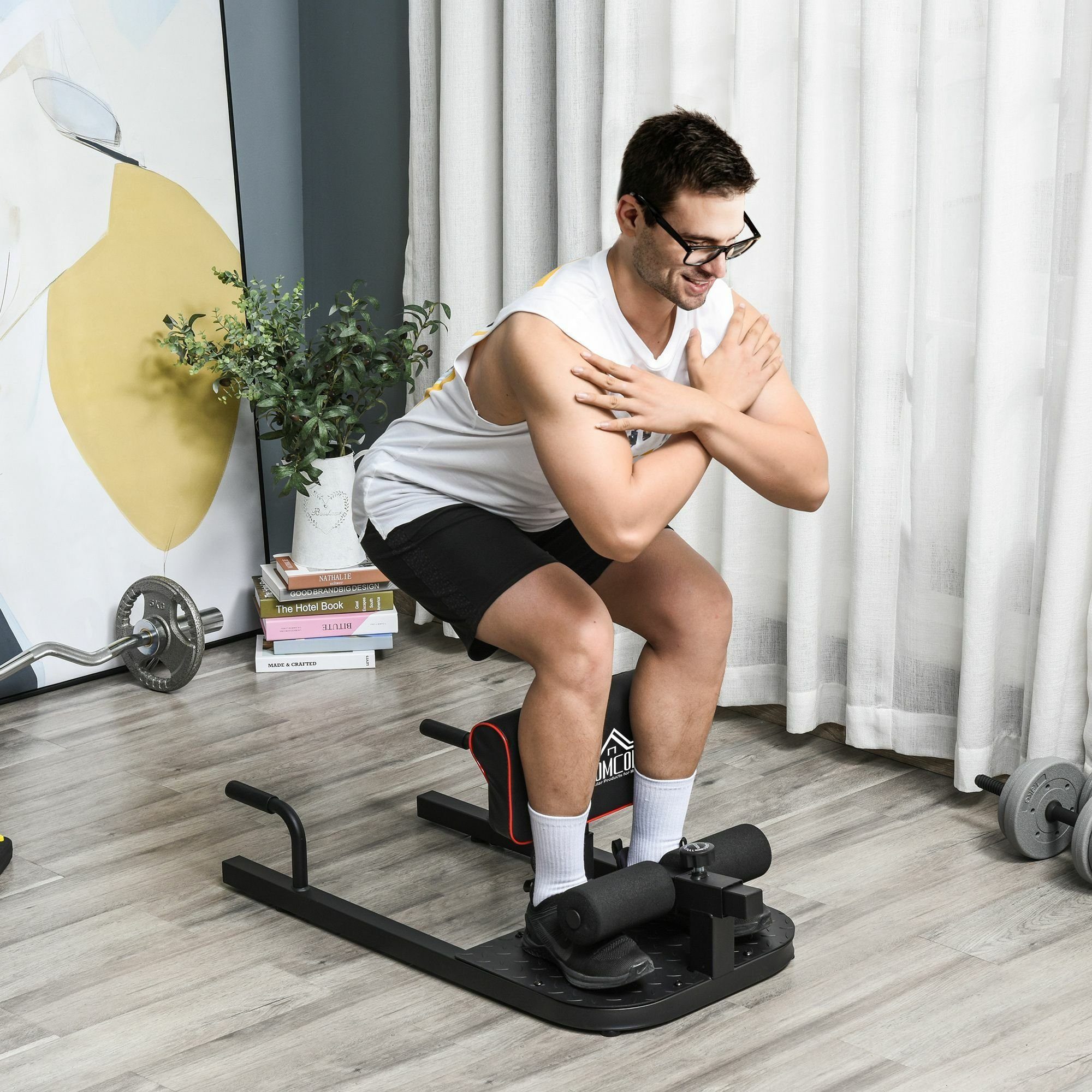 HOMCOM Heimtrainer 3-in-1 Trainingsgerät
