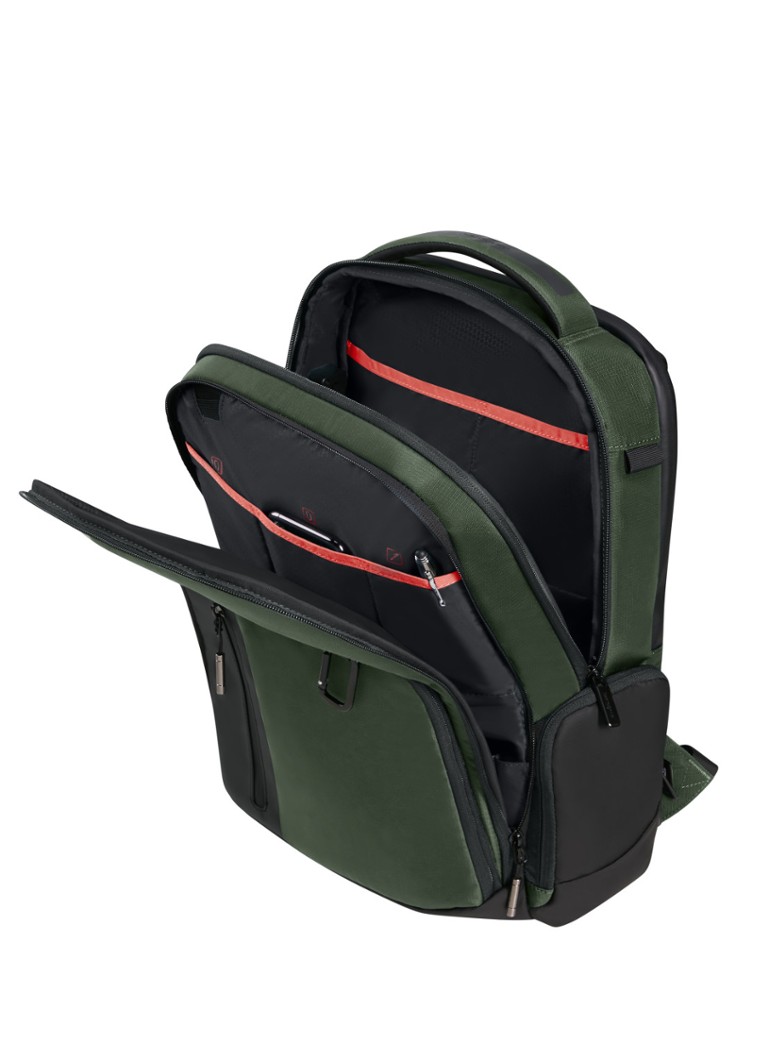 Samsonite Biz2Go -reppu, jossa on 15,6 tuuman kannettavalle tietokoneelle tarkoitettu lokero