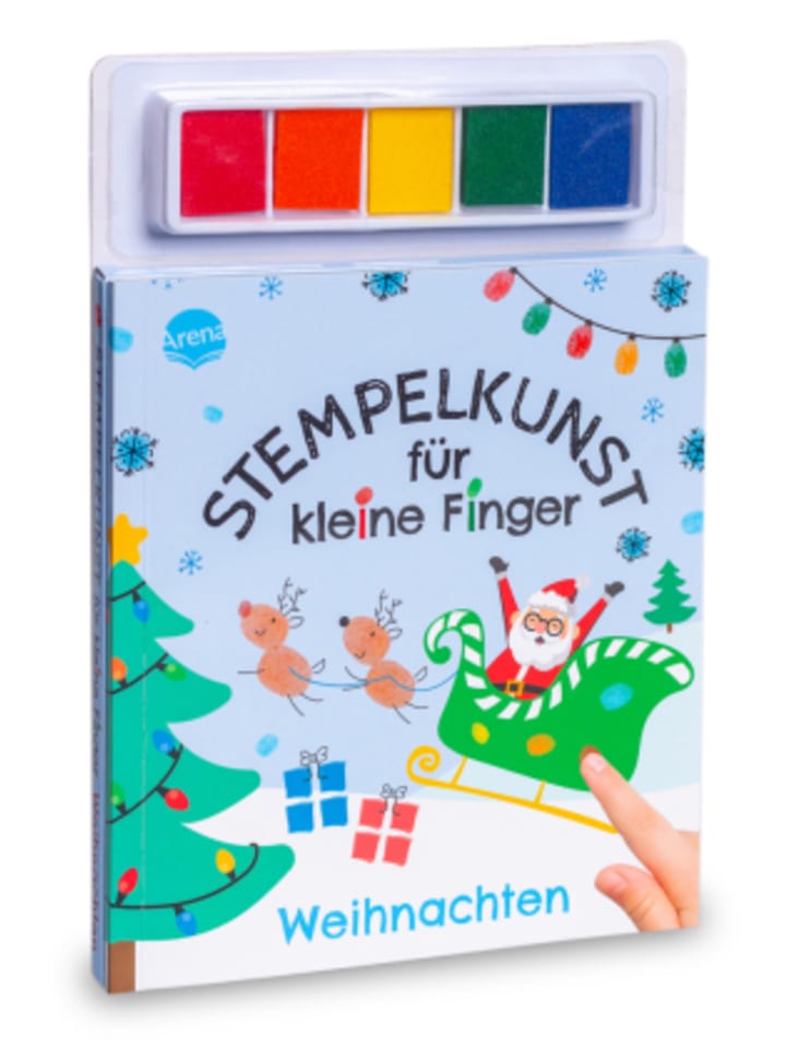 Arena Papeterie/PBS - Stempelkunst für kleine Finger. Weihnachten günstig kaufen onesize