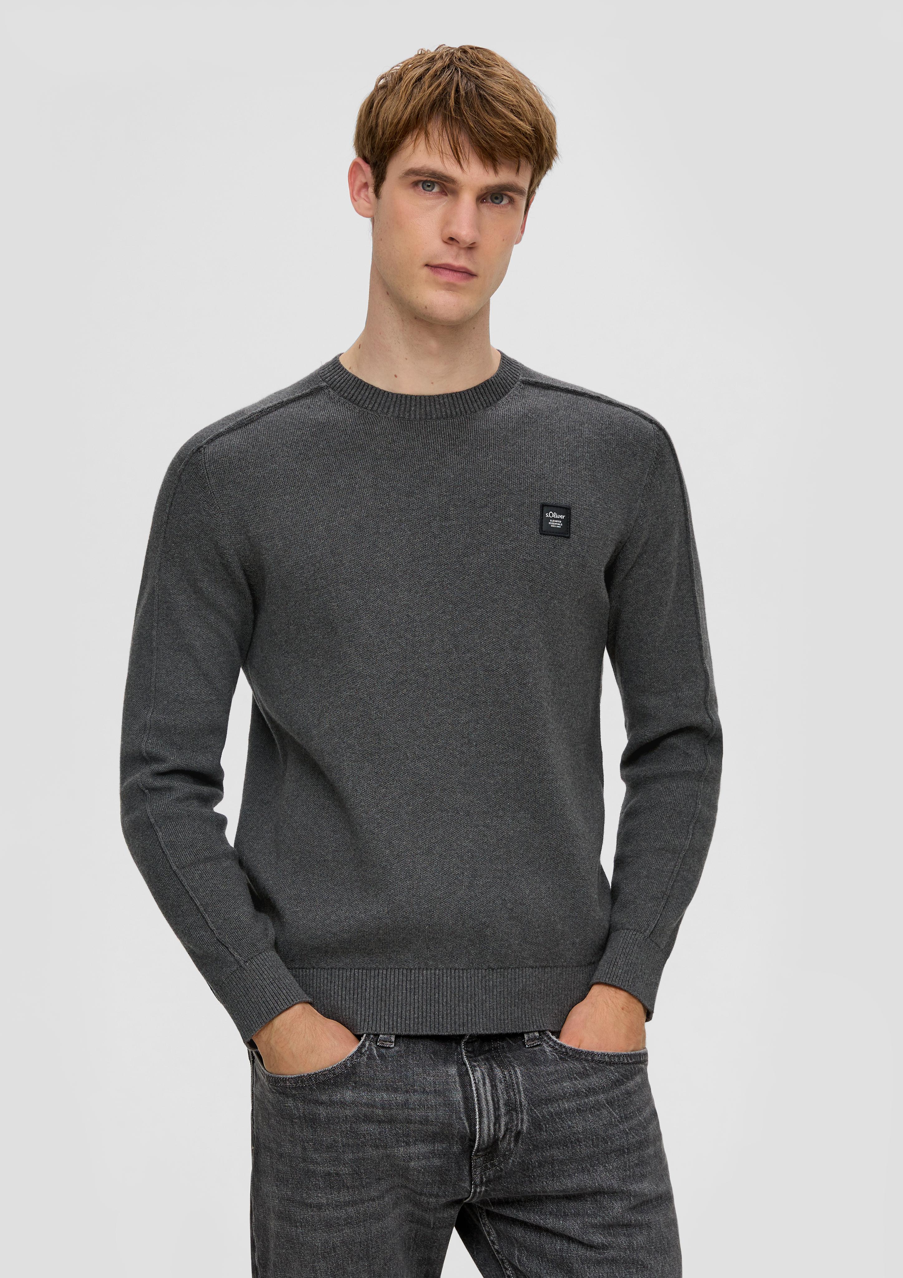 Weicher Strickpullover aus Baumwolle  2141329-98W0