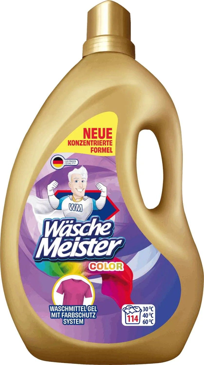 Waschemeister Color Gold Washing Gel 4 l