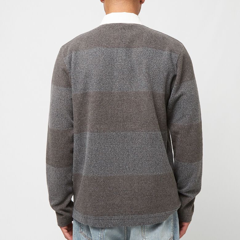 Norse Projects Ruben Brushed Jersey Rugby LS Polo espresso