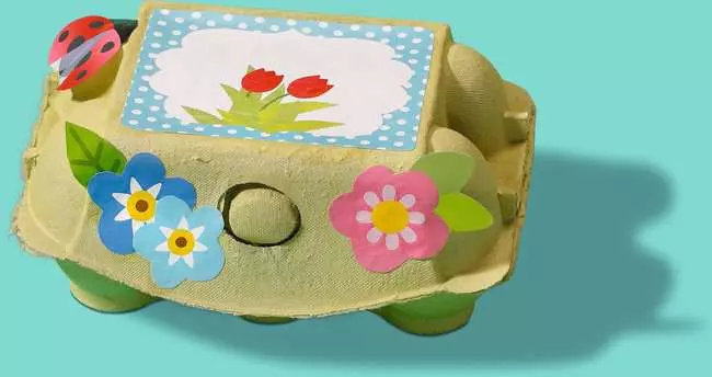 Frühlingszeit - Bastelset für Kinder ab 6 Jahren