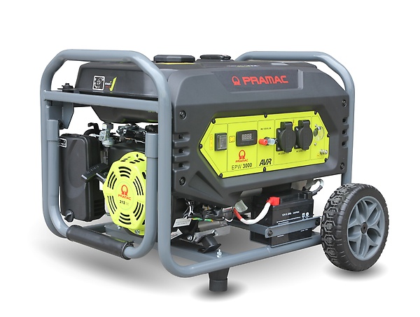 Pramac PR292SXB000 EPW3000 Bensiinigeneraattori sähkökäynnistyksellä 3000 wattia AVR:llä