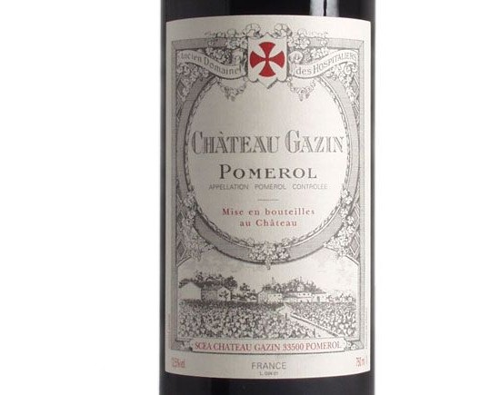 Château Gazin Rouge 2000 Bordeaux Pomerol