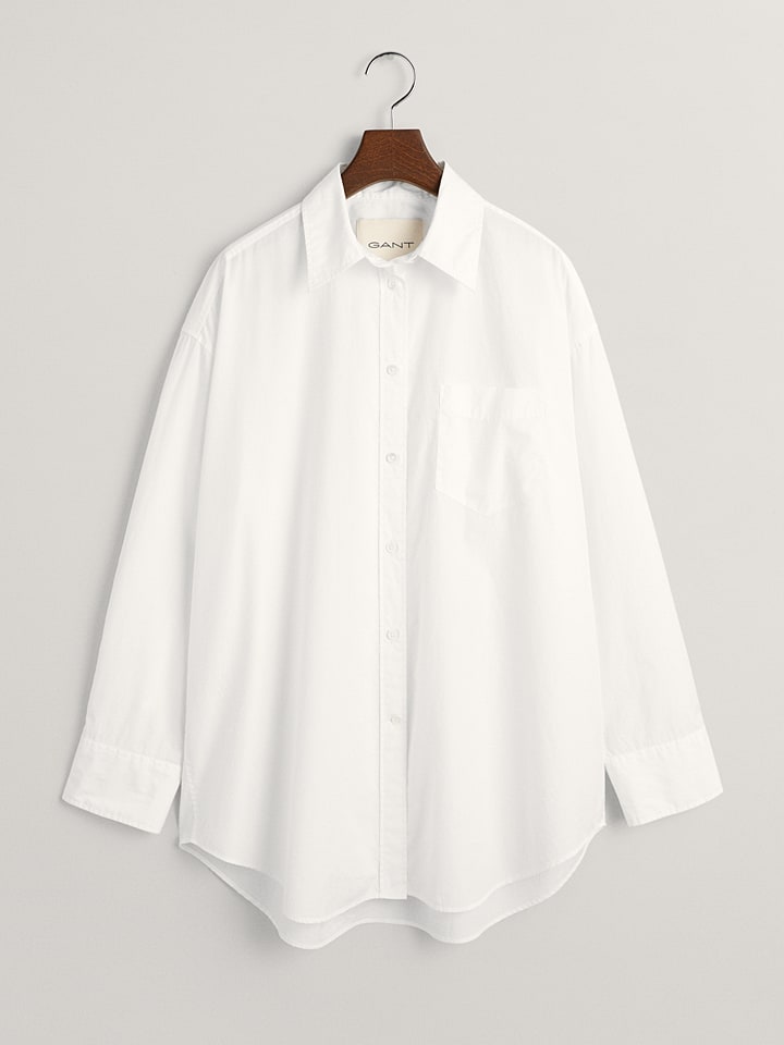 Gant Hemd in Weiß günstig kaufen