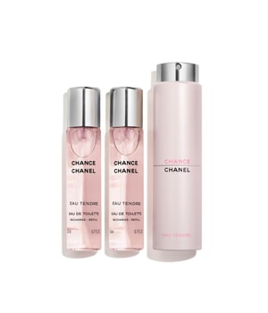 CHANEL CHANCE EAU TENDRE Eau de Toilette Twist and Spray-3x20 ml